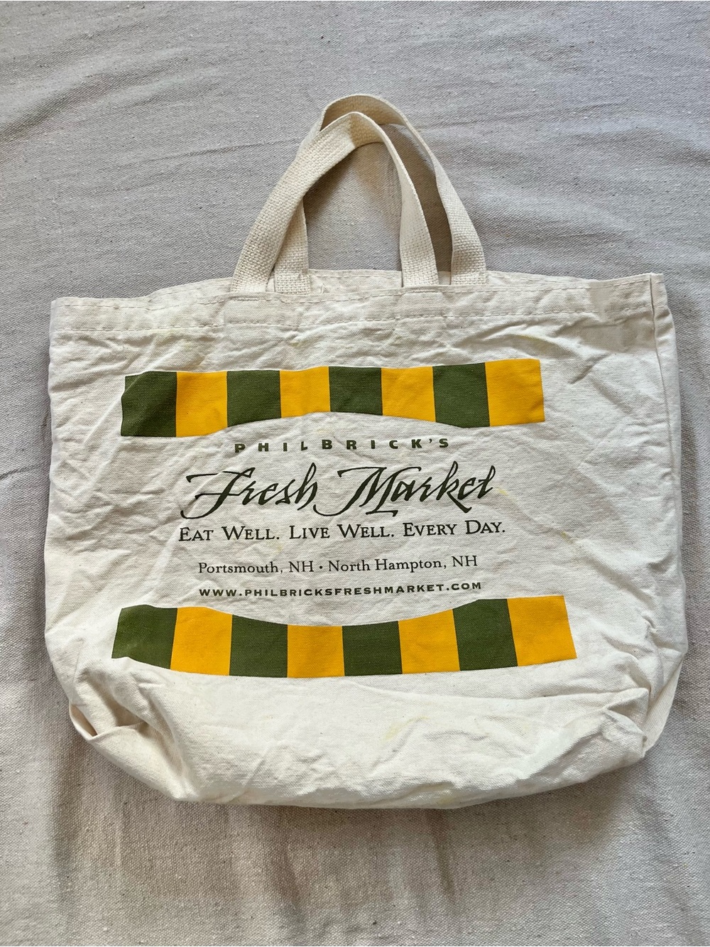 EnviroBag.com Philbrick’s Fresh Market Canvas Tote Bag